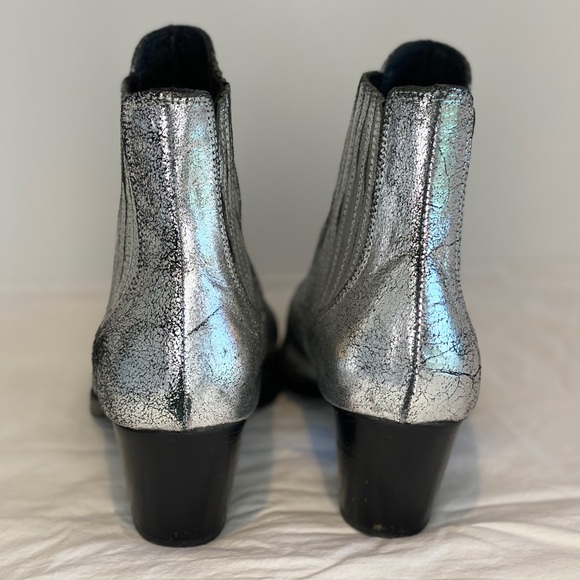 Duo Boots Metallic Chelsea Boots - Gianni style - Picture 4 of 8